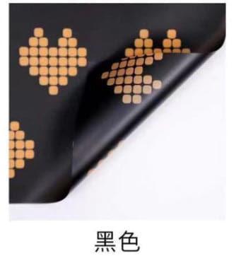 Valentine's Day Love Pattern Flower Wrapping Paper,22.8*22.8 Inch-20 Sheets - Huayi Flower Wraps