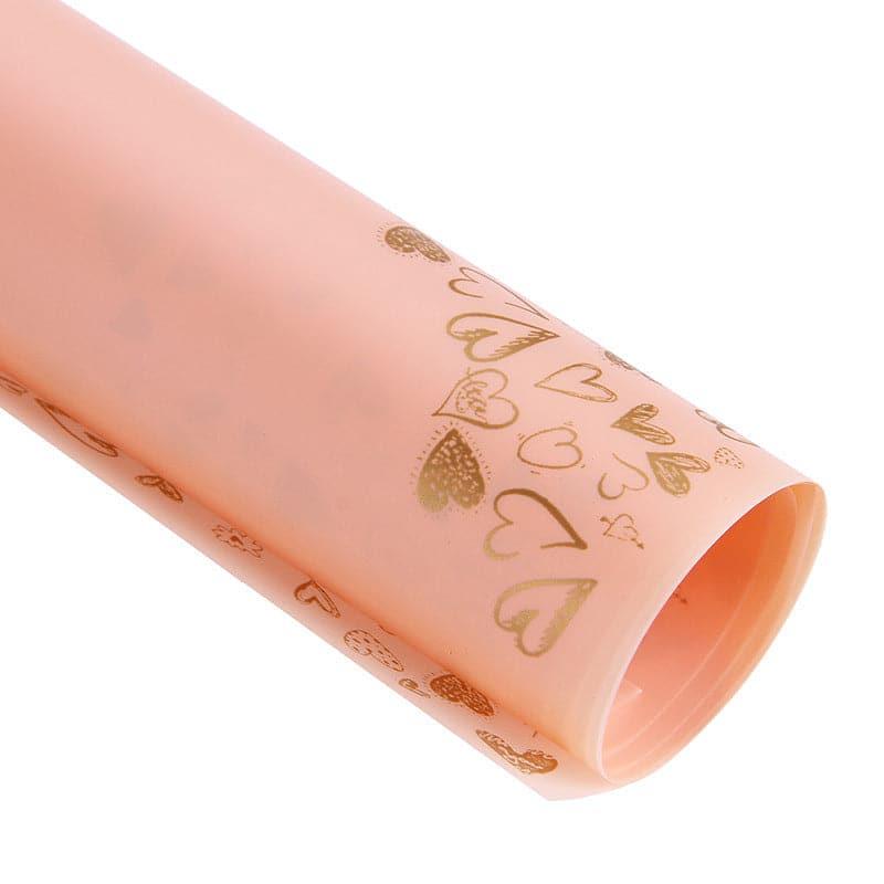 Valentine's Day Meet love around the corner Flower Wrapping Paper,22.8*22.8 inch - 20 sheets - Huayi Flower Wraps