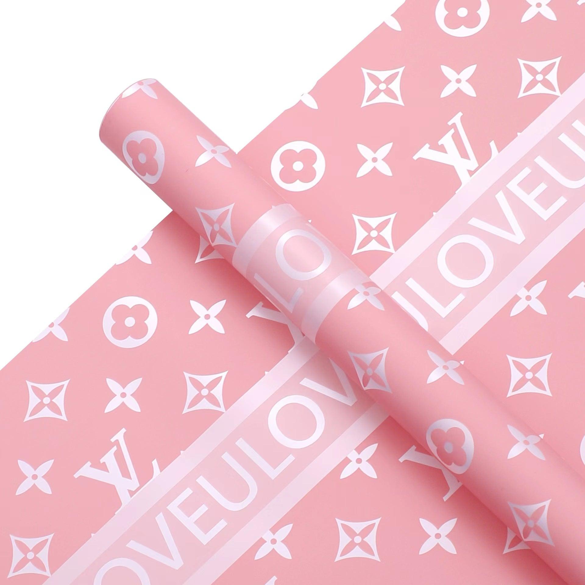 Waterproof Floral Bouquet Packaging Gift Florist Flower Wrapping Paper，22.8*22.8 inch - HUAYI