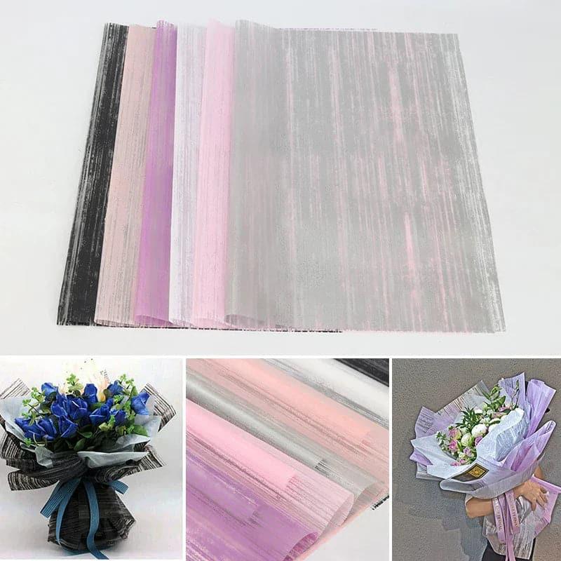 Waterproof Flower Wrapping Paper Tissue Paper,22.8*22.8 inch - 20 sheets - Huayi Flower Wraps