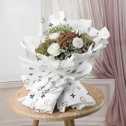 Waterproof Gift Floral Bouquet Tissue Paper Packaging Florist Korean Flower Wrapping Paper - Huayi Flower Wraps