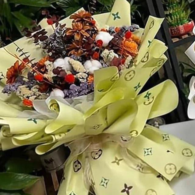 Waterproof Gift Floral Bouquet Tissue Paper Packaging Florist Korean Flower Wrapping Paper - Huayi Flower Wraps