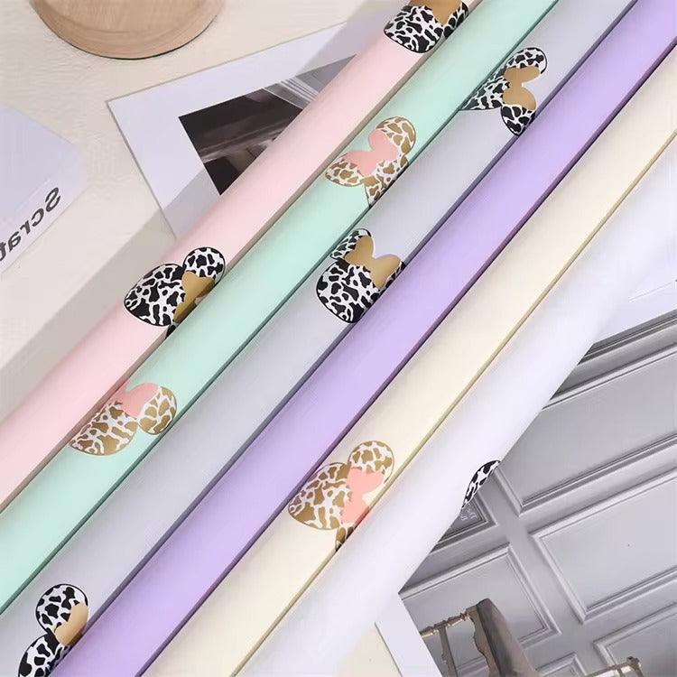 Waterproof Gift Flower Wrapping Paper Roll Korean Paper Floral Arrangement Florist Supplies For Packaging - Huayi Flower Wraps