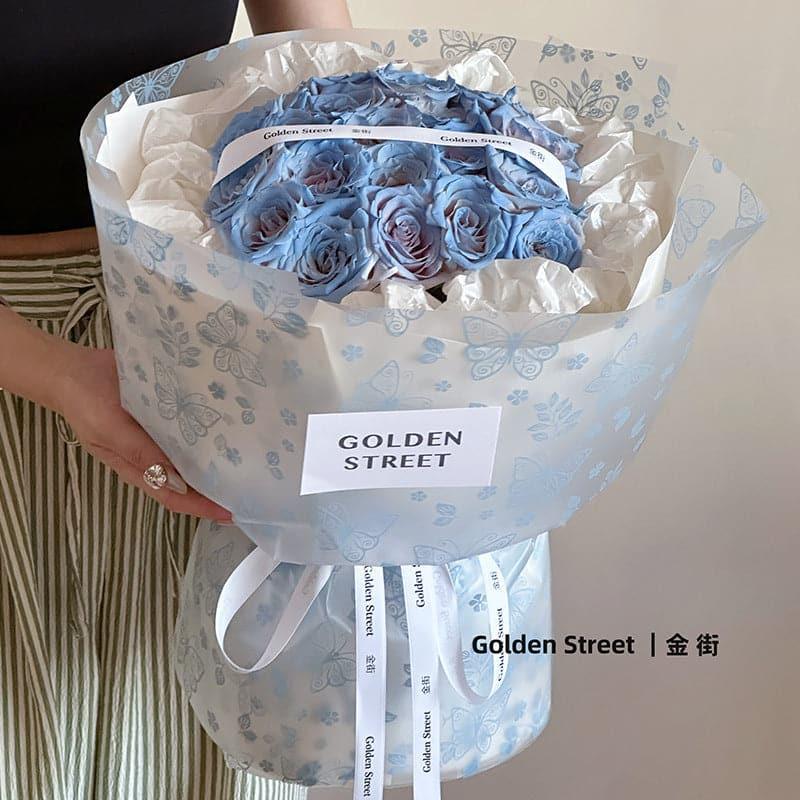 Waterproof Thickened Matte Paper Floral Bouquet,22.8*22.8inch-20 sheets - Huayi Flower Wraps