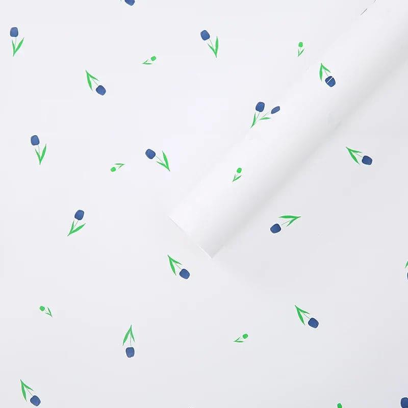 Waterproof Tulip Matte Flower Wrapping Paper,22.8*22.8 inch - 20 sheets - Huayi Flower Wraps