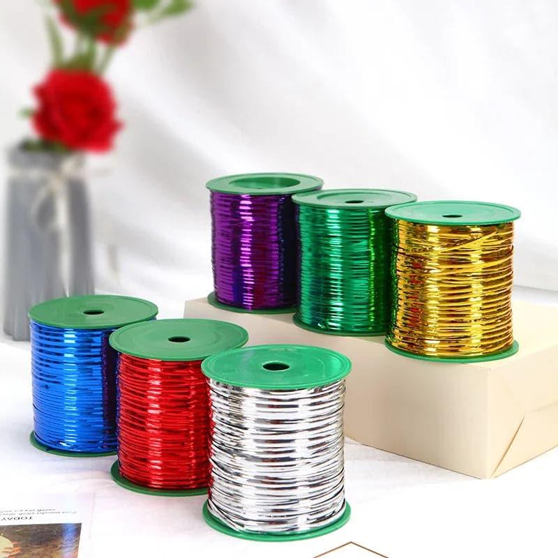 Wholesale Flowers packaging materials sealing wire sealing gold wire tie line with florist wir - Huayi Flower Wraps